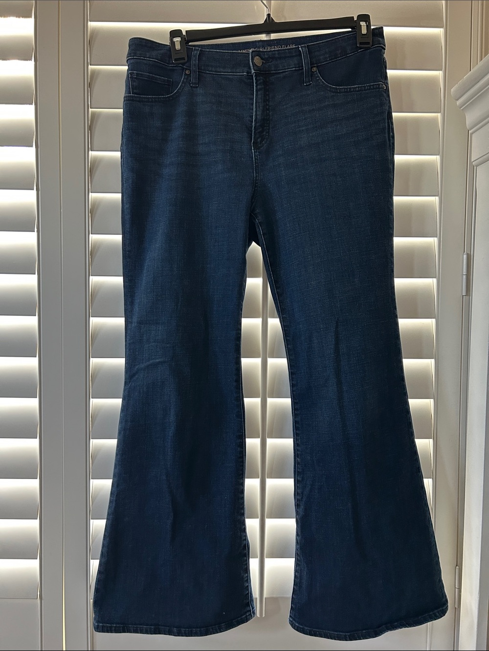 Chico's Deep Indigo Flare Jeans